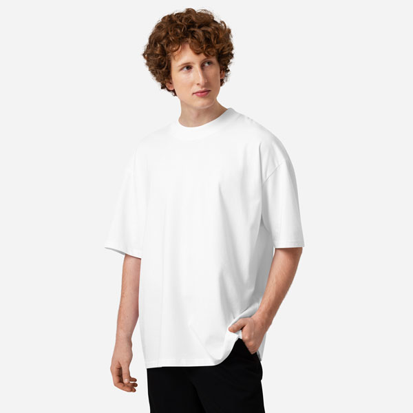 T-shirt col montant unisexe | Premium